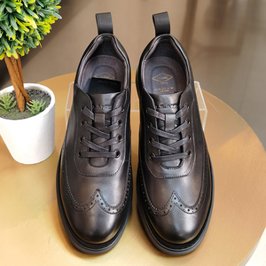 利郎品牌男装专柜正品2021新款春秋季男士休闲皮鞋q20qxl02001