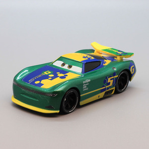 美泰赛车总动员5号合金车51号酷姐特别版儿童玩具车模型汽车