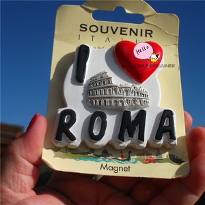 世界旅游纪念冰箱贴 意大利 italy 罗马 竞技场半兽场 手信礼物