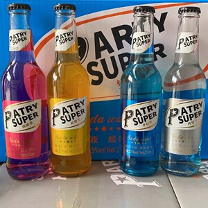 动力之夜超能派对鸡尾酒火车3.5度苏打酒夜店partysuper酒吧24瓶