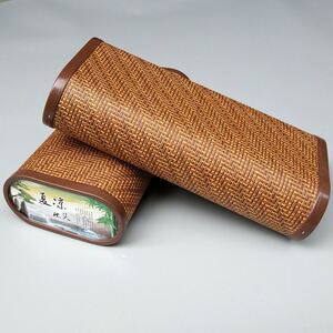 睡觉竹编枕头竹枕头单人忱头竹片长方形枕头枕头保健枕冰枕新款.