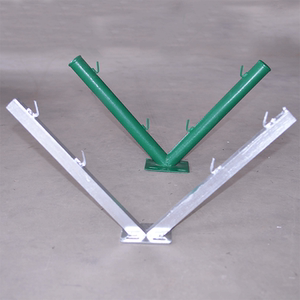 厂家直销 刀片刺绳安装支架护栏隔离栏防盗网支架墙头v型支架
