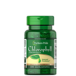 普丽普莱叶绿素片口气清新美国原装 100粒50mg