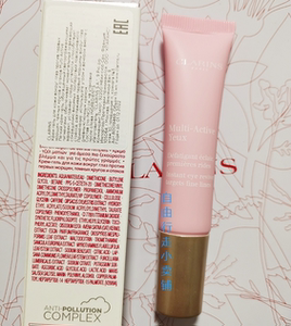 clarins/娇韵诗青春赋活眼霜/带按摩头/淡化细纹黑眼圈/紧致15ml