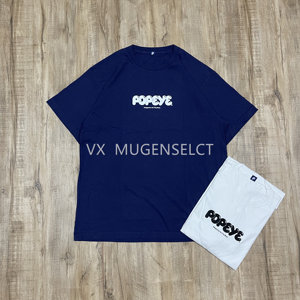 厦门现货 popeye logo t-shirt 美产 再生棉 印花 圆领 短袖t恤