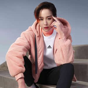 000人付款淘宝new旋风体育 adidas/阿迪达斯张钧甯同款紧身提臀运动裤