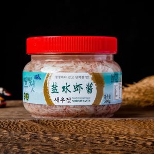 蒲成盐水虾酱 腌制韩国辣白菜韩式泡菜材料寿司料理材料500g满35