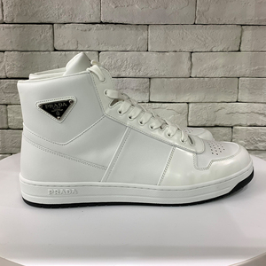 【deluxe】prada普拉达 21fw 男士高帮系带休闲运动鞋2te1833lj6