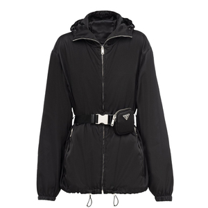 【deluxe】prada普拉达 20fw 腰带口袋包包 女夹克外套2918321wq8