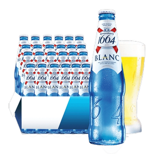 1664 白啤酒 330ml*24瓶 整箱装