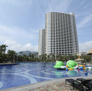 惠州博雅海景酒店公寓巽寮湾店无敌海景两房一厅套房