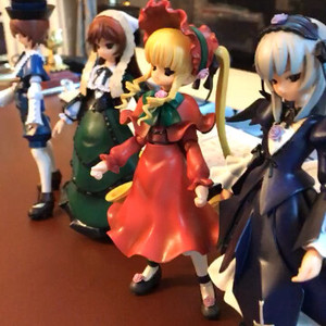 volks出品 蔷薇少女 苍星石&翠星石&真红&水银灯