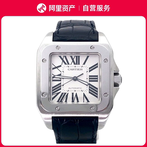 95新卡地亚公价5.3万大号山度士系列手表全自动机械男士瑞士腕表