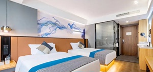 海口华盛酒店盛享时光家庭房+全屋智能+空调+投影电视+0压床垫