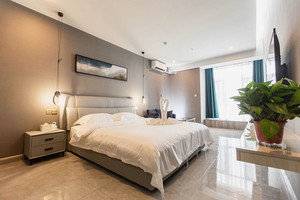 青橙精品酒店(三门峡高铁南站店)/标准大床房/三门峡酒店预定