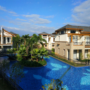 【自驾游】广东清远英德宝墩湖湖山温泉酒店度假村网红别墅威尼斯