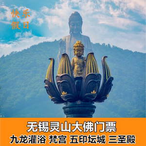 [无锡灵山大佛-大门票(活动票)]无锡灵山大佛门票 刷身份证入园