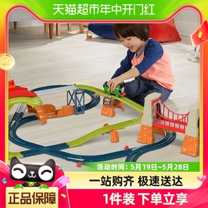托马斯小火车轨道大师培西多玩法百变超级轨道套装儿童玩具男孩