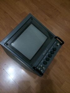 索尼6寸彩监显像管电视索尼pvm6041qm色度饱满,图像清