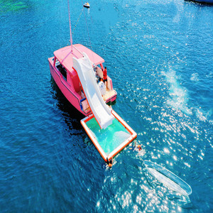 石梅湾加井岛浮潜海钓摩托艇香蕉船航拍玻璃船三亚旅游