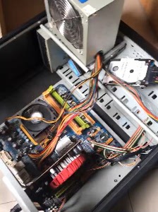闲置电脑主机,关联硬盘320,显卡9500gt,amdcpu