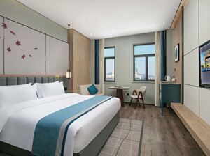 美年21°国际酒店(长沙大学城阳光100店)特惠阳光大床房