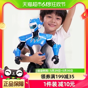 正版迷你特工队儿童玩具变形机甲拼装机器人盲盒武器男孩六一礼物