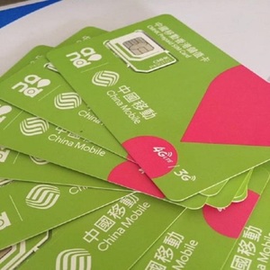 香港移动香港联通手机4g电话卡peoples 万众卡流量上网太空卡绿卡