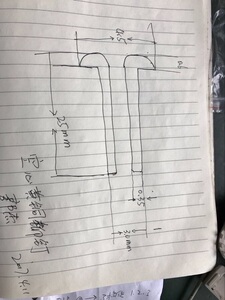 3*0.4厚*长25mm，9分包运,黄铜全空心铆钉，存货二千五