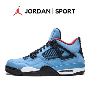 jordan aj4 x ts 联名冰蓝 克莱因蓝男女篮球鞋 308497-406