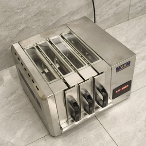 可透视无烟烧烤炉电烤炉羊肉串电烤箱烧烤机商用烤肉电烤串炉子