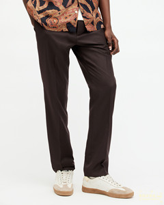 英国代购直邮 ALL SAINTS 24年春季新款 直通 条纹 男裤