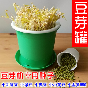 豆芽罐生豆芽机家用神器双层育苗盘豆芽菜盆发绿豆黄豆芽专用种子