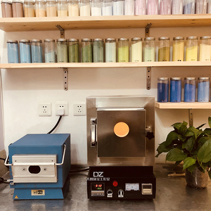 珐琅炉子家用银粘土珠宝首饰铸造电炉 数字调节控温七宝烧电焗炉