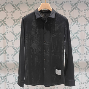 roberta/诺贝达男装专柜正品2022春夏新款长袖衬衫632115201-041