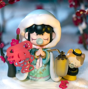 正版囡茜nancix甄嬛传联名款倚梅园场景手办盲盒儿童生日圣诞节礼