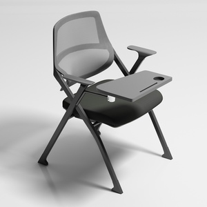折叠培训椅带桌板桌椅桌凳一体带写字板椅子培训椅子折叠会议椅
