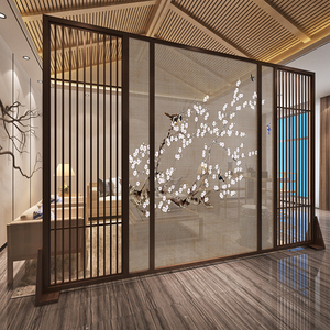 别墅客厅屏风欧式