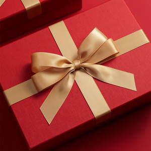 高级感红色精致女生礼物喜庆三八妇女节礼盒空盒子大号新婚礼品盒