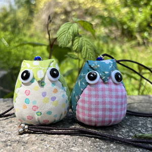 端午节猫头鹰香包diy材料包可爱卡通挂件香囊艾草驱蚊送礼创意