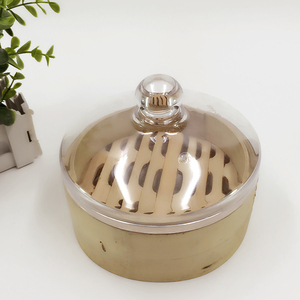 50敬勋家居专营店天猫蒸笼盖子透明 圆形透明圆形蛋糕盖面包盖点心