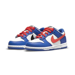 nike sb dunk low 白蓝红生胶哆啦a梦男女休闲低帮板鞋cw1590-104