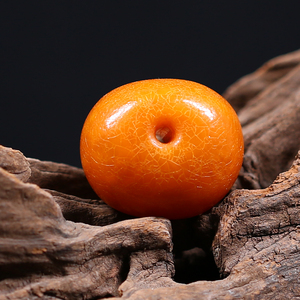 小钰老蜜蜡直播间欧洲西亚回流珠宝古董蜜蜡天然琥珀风化纹老蜡