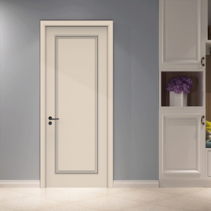 尚品本色木门简欧室内门烤漆门实木多层套装门新航线a