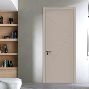 尚品本色木门 烤漆木门家用实木多层套装门简约室内门 意向a