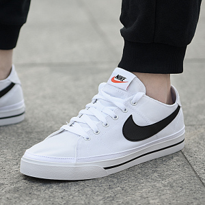 nike耐克男鞋板鞋官方旗舰2021夏季透气帆布鞋休闲运动小白鞋男