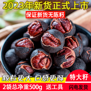 山核桃2023新货特大籽临安手剥特好剥小核桃500g袋孕妇零食坚果仁