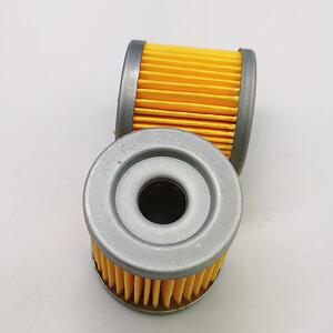 适用铃木海王星踏板摩托车hs125t福星超人金红巨星机油滤芯滤清器