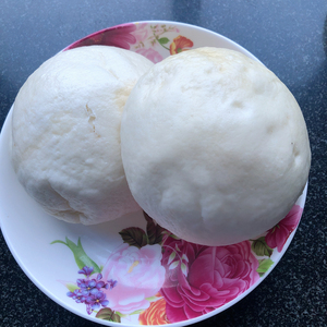 浙江台州临海特产白水洋纯手工白馒头6个装 传统糕点即食营养早餐