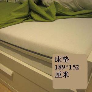 ikea上海宜家家居国内代购舒坦弗洛瓦聚氨酯泡沫床垫白色普通双人